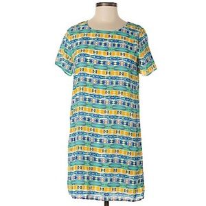 Everly Shift Dress Aztec/Boho Small